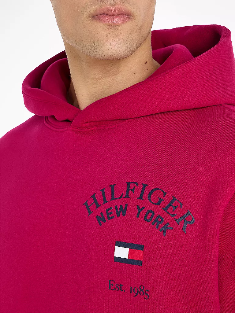 TOMMY HILFIGER | Kapuzensweater - Hoodie | rot