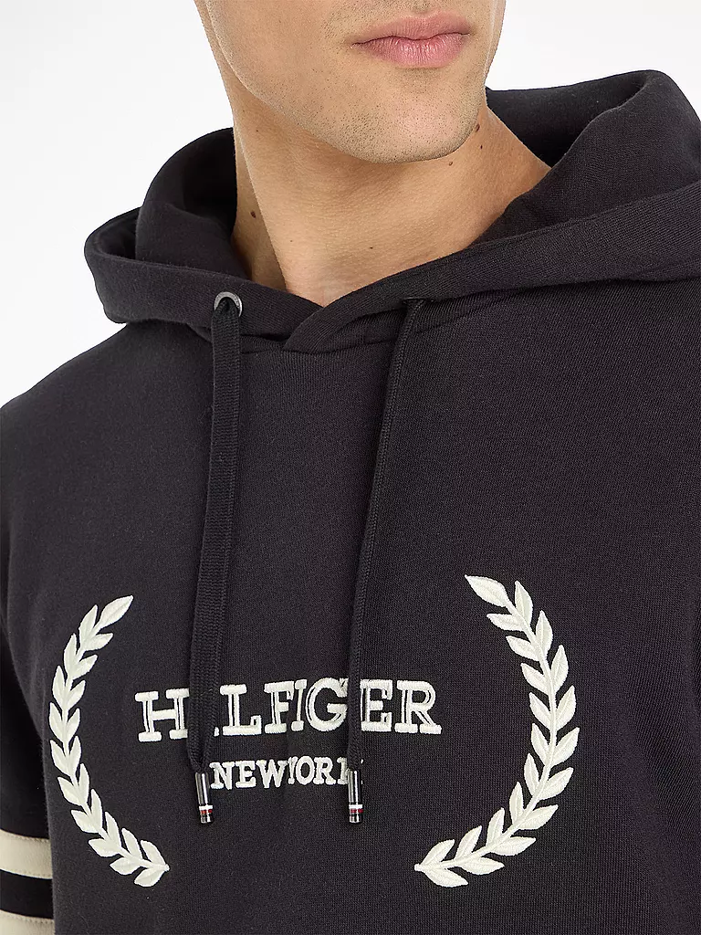 TOMMY HILFIGER | Kapuzensweater - Hoodie | schwarz