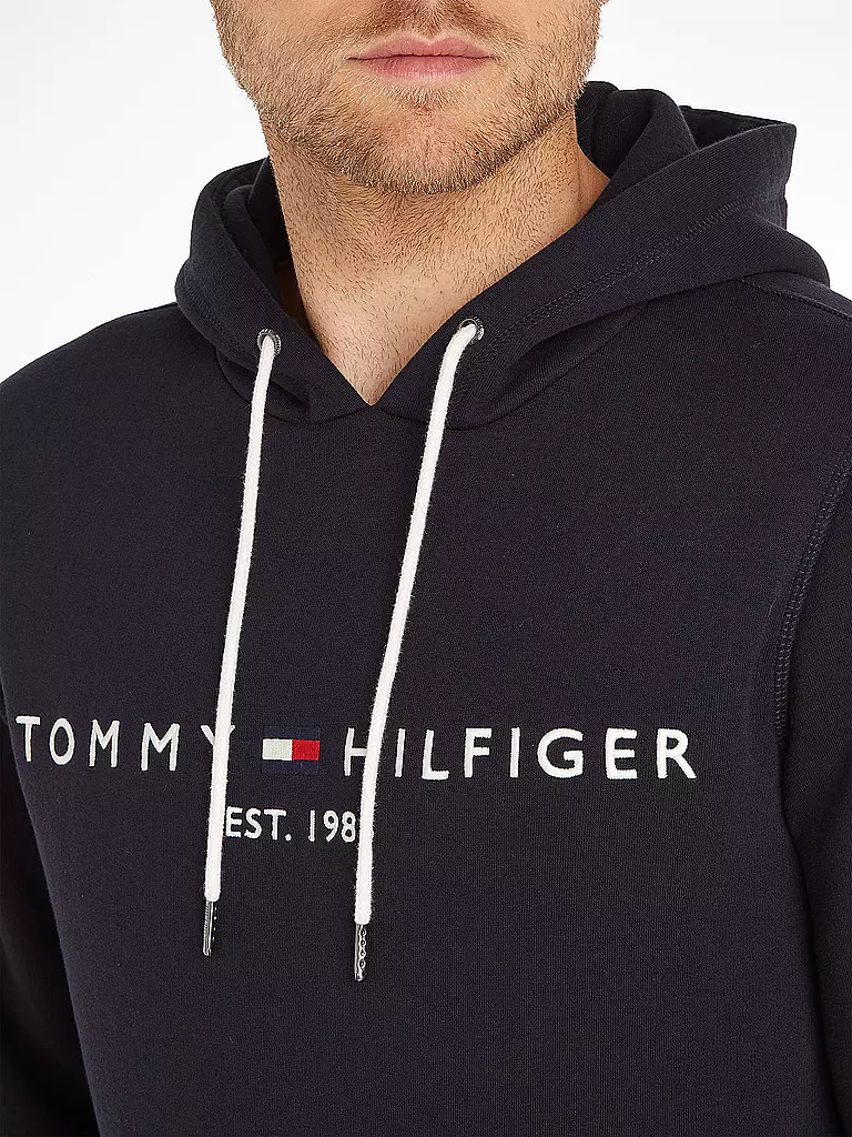 TOMMY HILFIGER | Kapuzensweater - Hoodie | schwarz