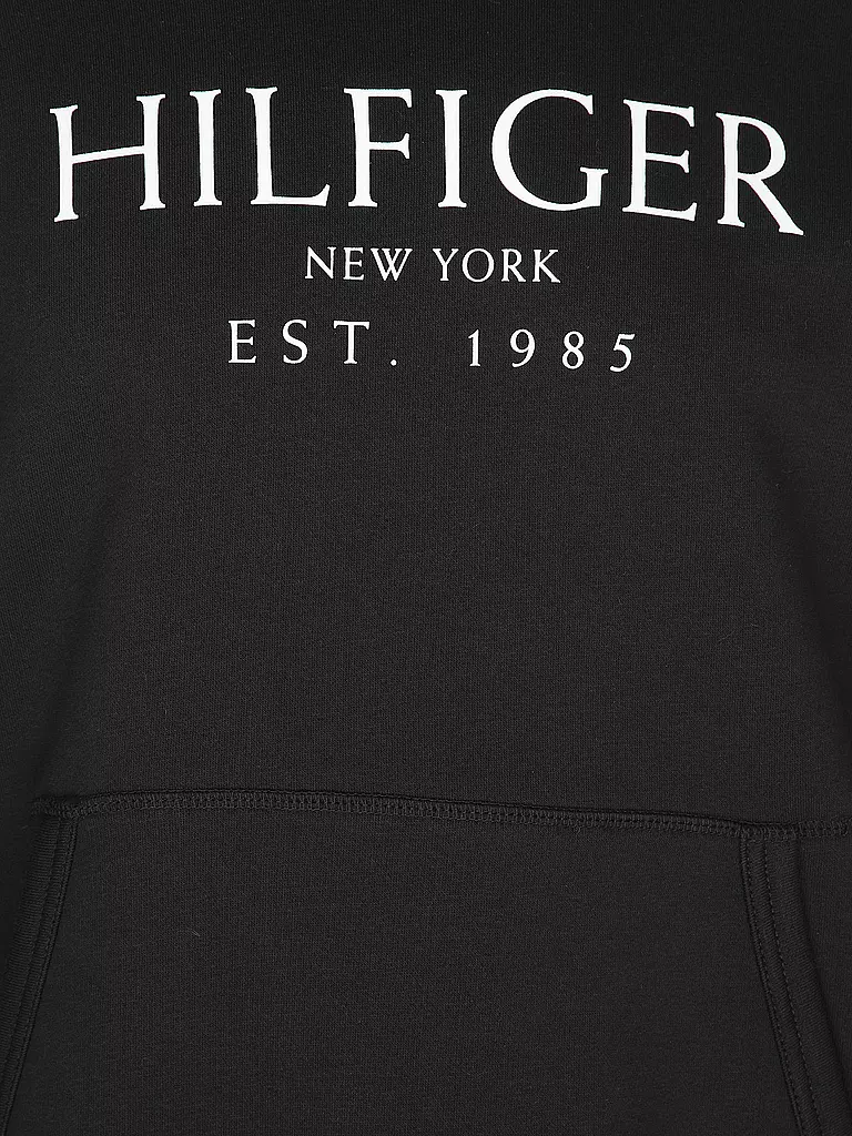 TOMMY HILFIGER | Kapuzensweater - Hoodie | schwarz