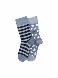TOMMY HILFIGER | Kinder Socken 2er Pkg jeans | blau