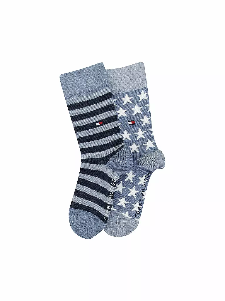 TOMMY HILFIGER | Kinder Socken 2er Pkg jeans | blau