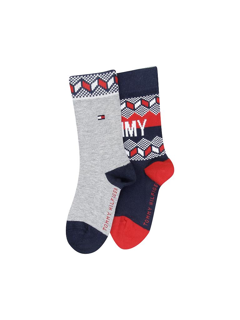 TOMMY HILFIGER | Kinder Socken 2er Pkg tommy original | blau