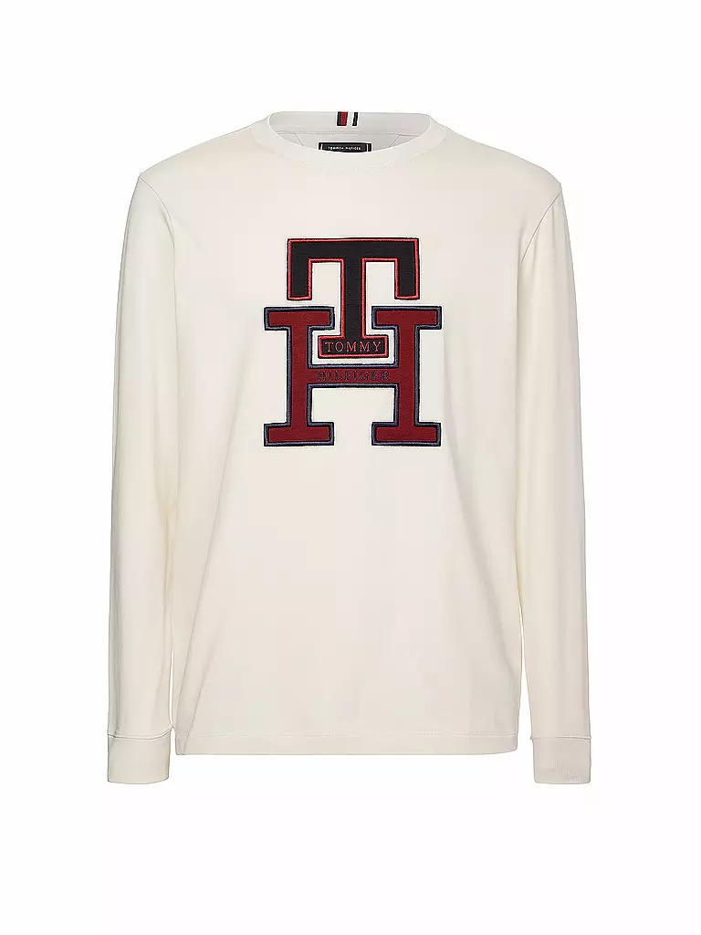 TOMMY HILFIGER | Langarmshirt  | weiss