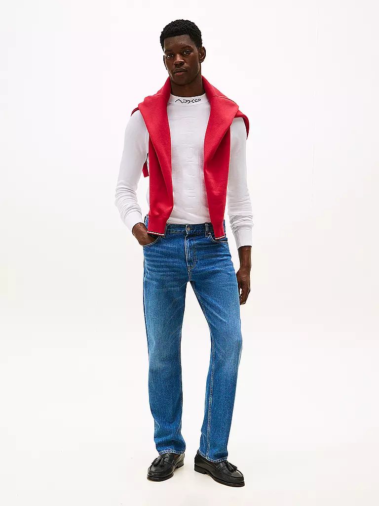TOMMY HILFIGER | Langarmshirt  | weiss