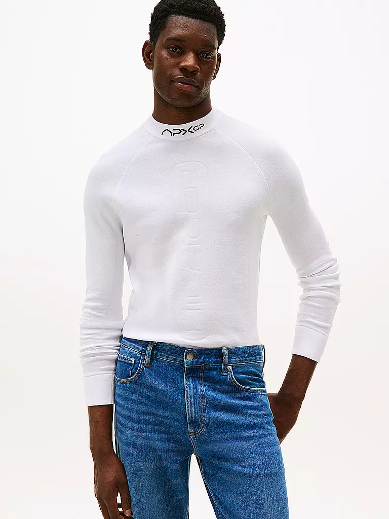 TOMMY HILFIGER | Langarmshirt  | weiss