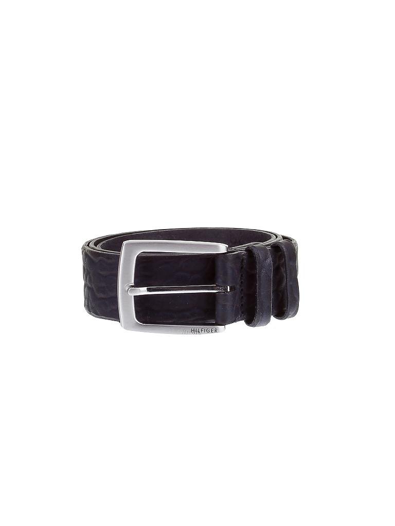 TOMMY HILFIGER | Ledergürtel "Stefan" | blau