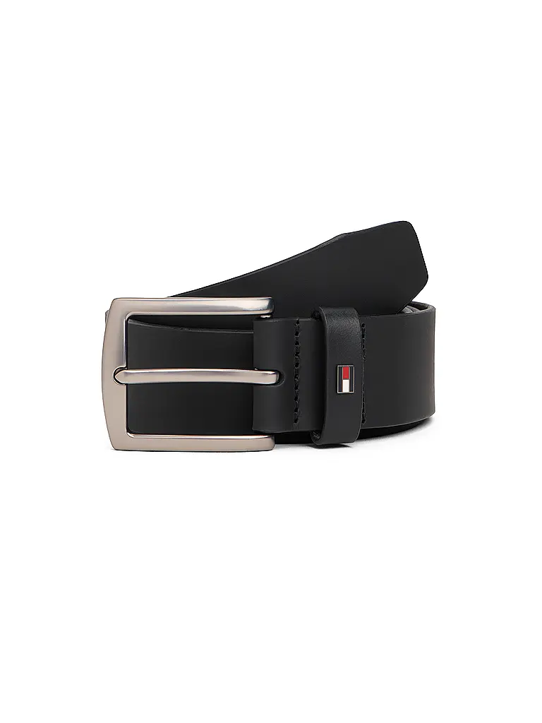 TOMMY HILFIGER | Ledergürtel | schwarz