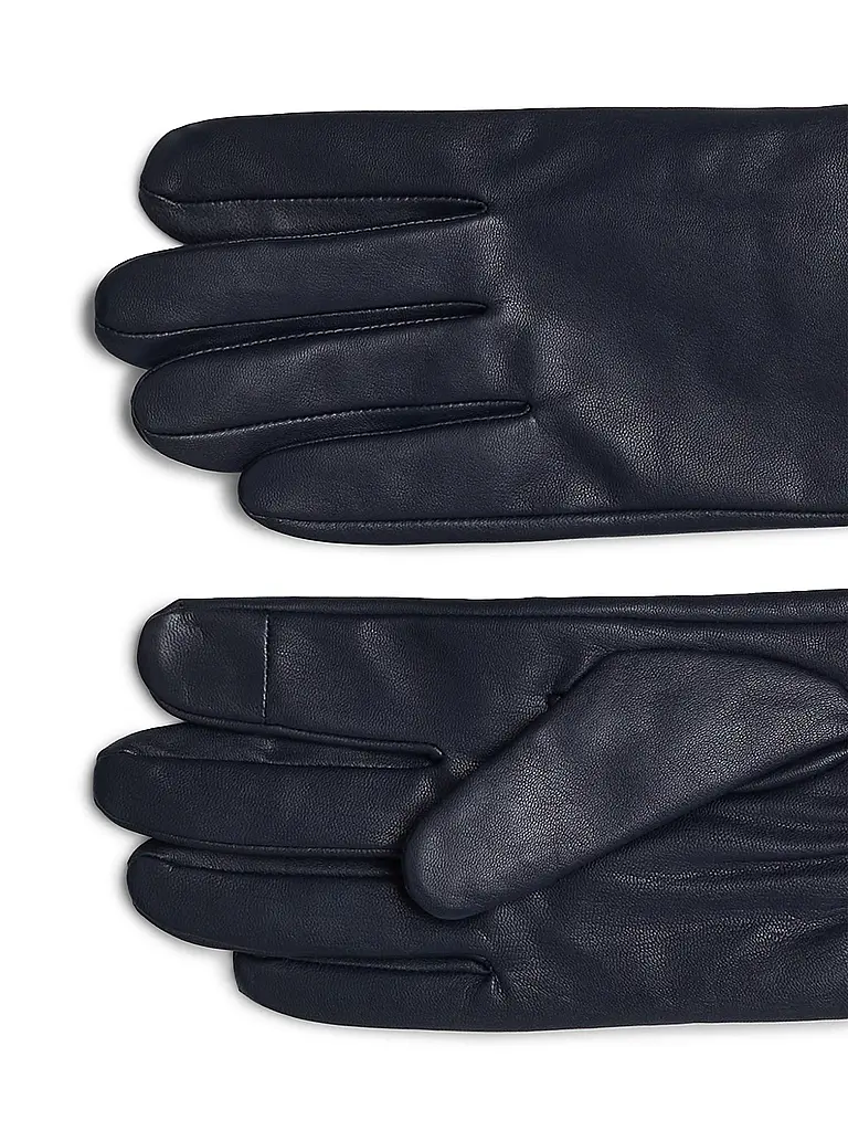 TOMMY HILFIGER | Lederhandschuhe | blau