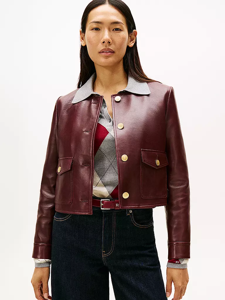 TOMMY HILFIGER | Lederjacke | 