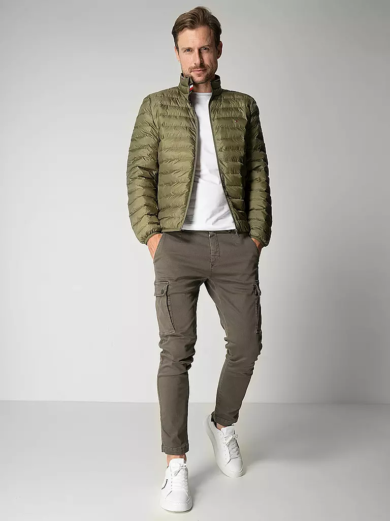 TOMMY HILFIGER | Leichtsteppjacke  | olive