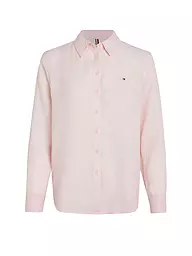 TOMMY HILFIGER | Leinenbluse | rosa
