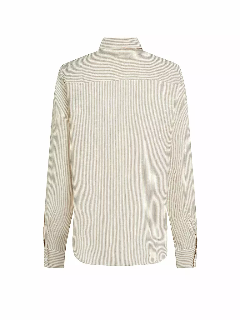 TOMMY HILFIGER | Leinenbluse | weiss