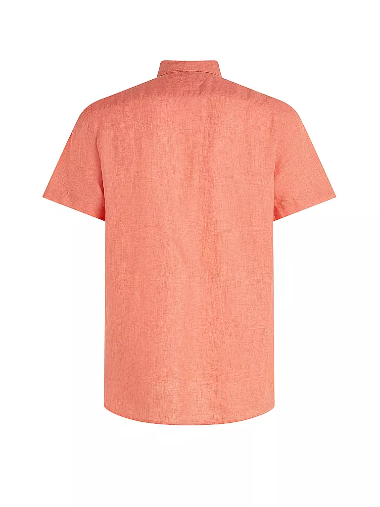 TOMMY HILFIGER | Leinenhemd Regular Fit | gelb