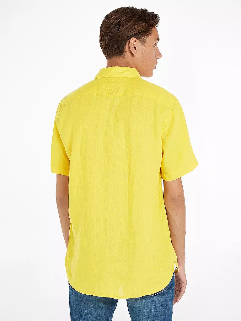 TOMMY HILFIGER | Leinenhemd Regular Fit | rosa