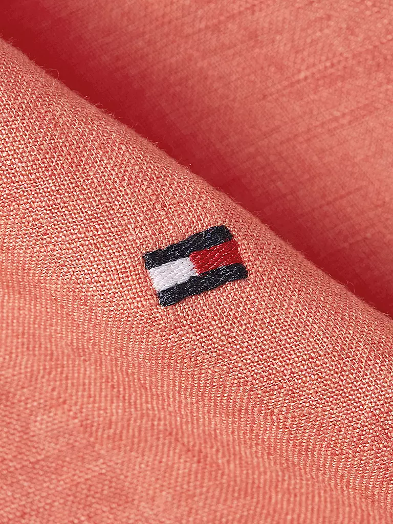 TOMMY HILFIGER | Leinenhemd Regular Fit | gelb