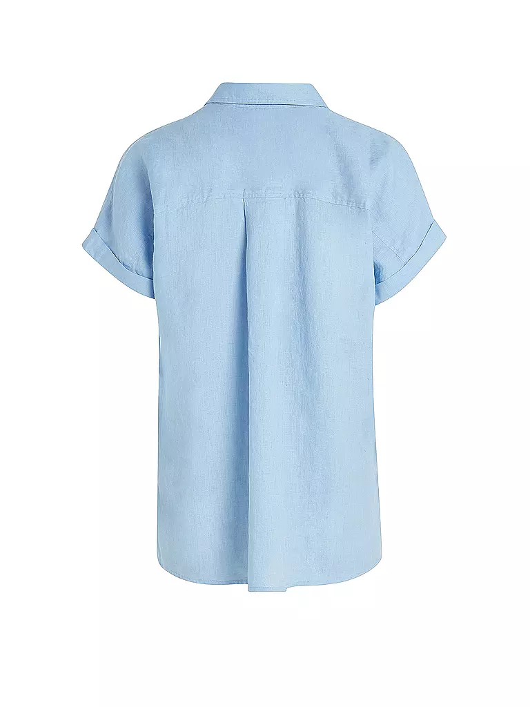 TOMMY HILFIGER | Leinenhemd | weiss