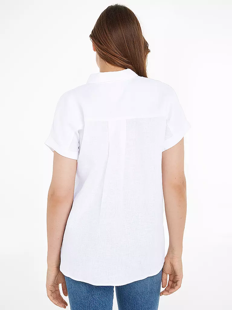 TOMMY HILFIGER | Leinenhemd | hellblau