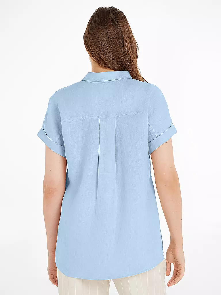 TOMMY HILFIGER | Leinenhemd | weiss