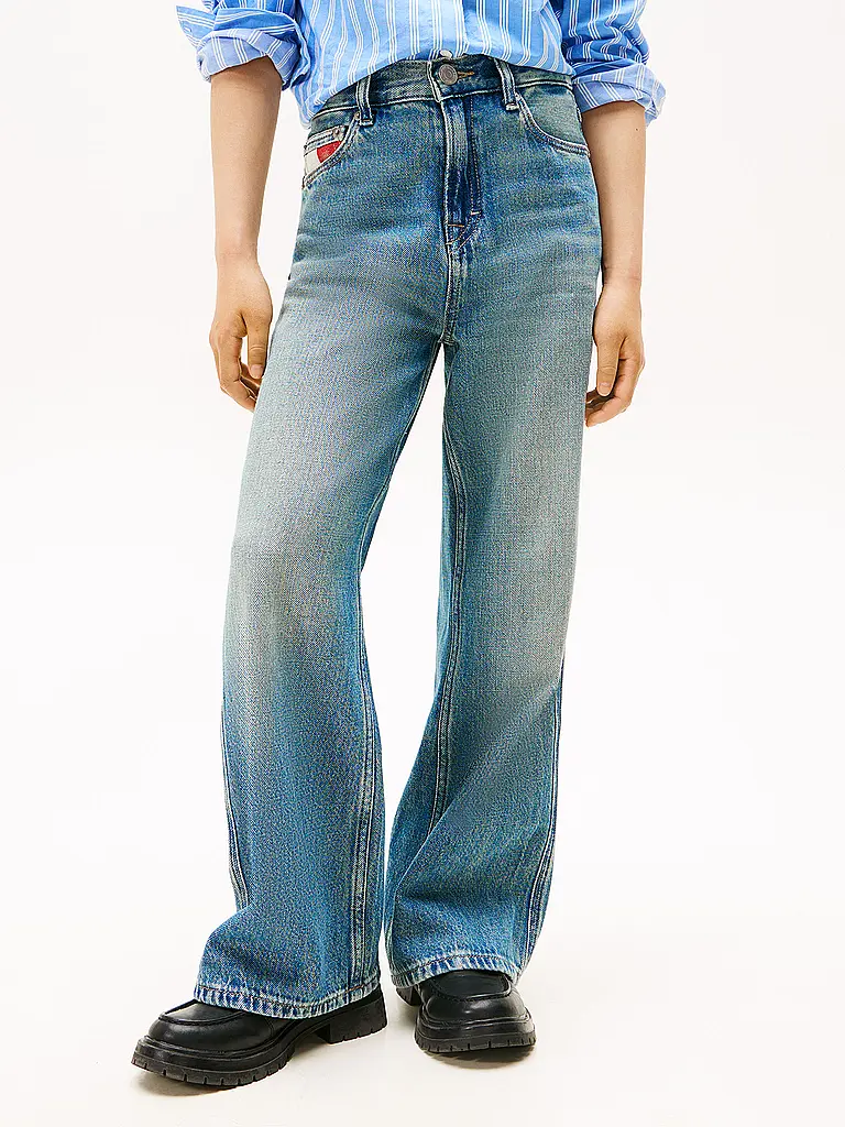 TOMMY HILFIGER | Mädchen Jeans Wide Fit | 