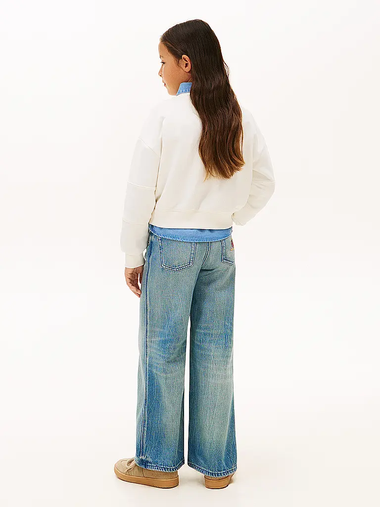 TOMMY HILFIGER | Mädchen Jeans Wide Fit | 