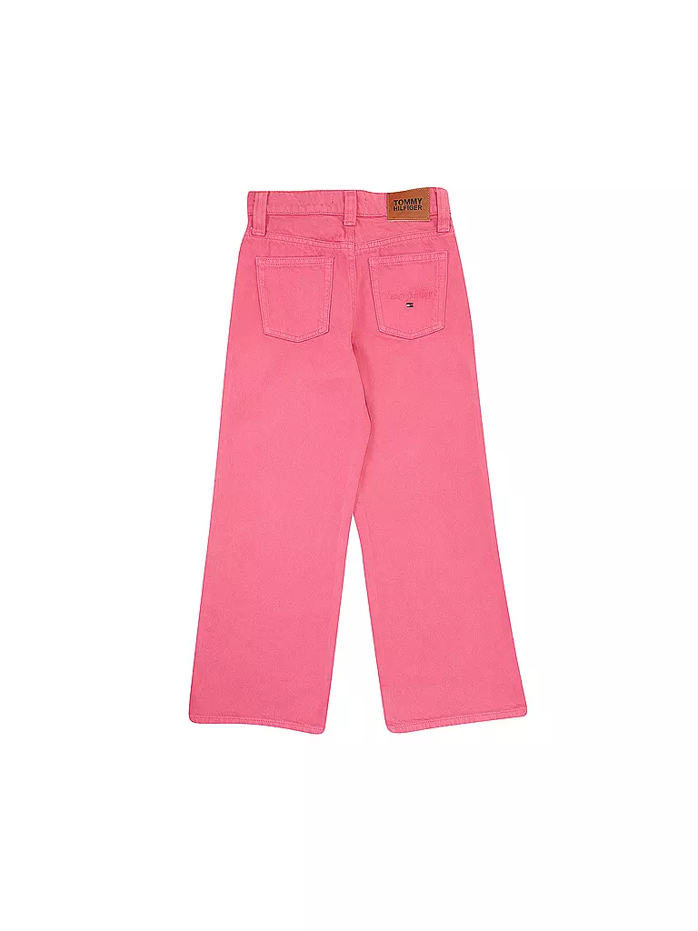 TOMMY HILFIGER | Mädchen Jeans Wide Leg MABEL | pink