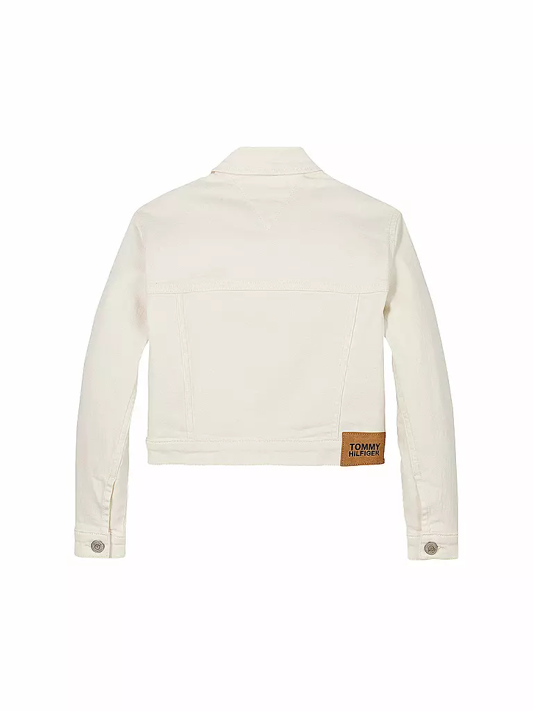 TOMMY HILFIGER | Mädchen Jeansjacke | weiss