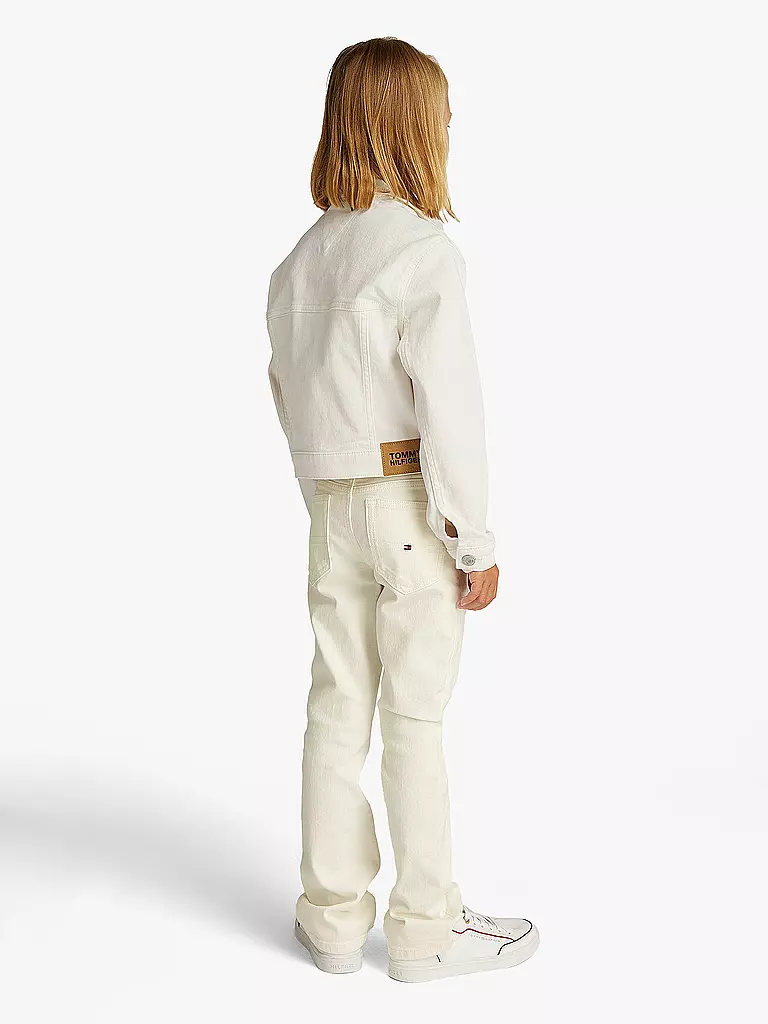 TOMMY HILFIGER | Mädchen Jeansjacke | weiss