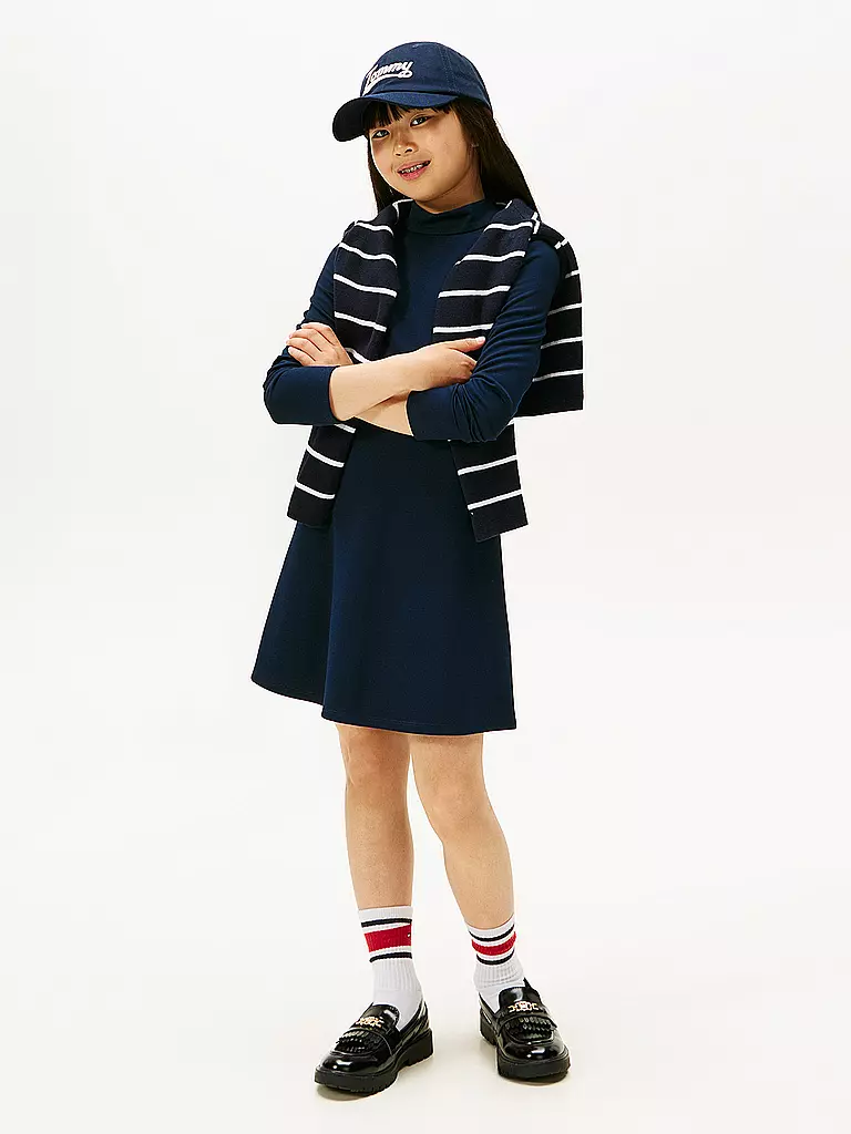 TOMMY HILFIGER | Mädchen Kleid  | dunkelblau