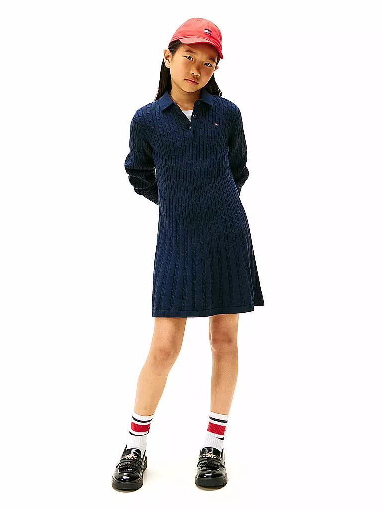 TOMMY HILFIGER | Mädchen Kleid  | dunkelblau