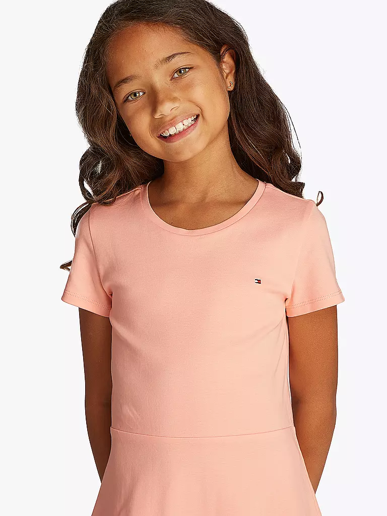 TOMMY HILFIGER | Mädchen Kleid  | koralle
