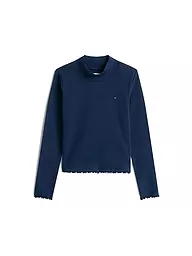 TOMMY HILFIGER | Mädchen Langarmshirt  | dunkelblau