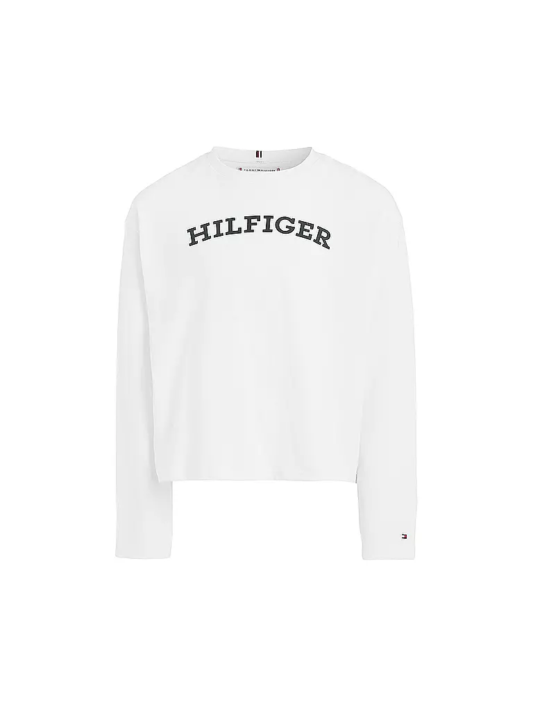 TOMMY HILFIGER | Mädchen Langarmshirt | weiss