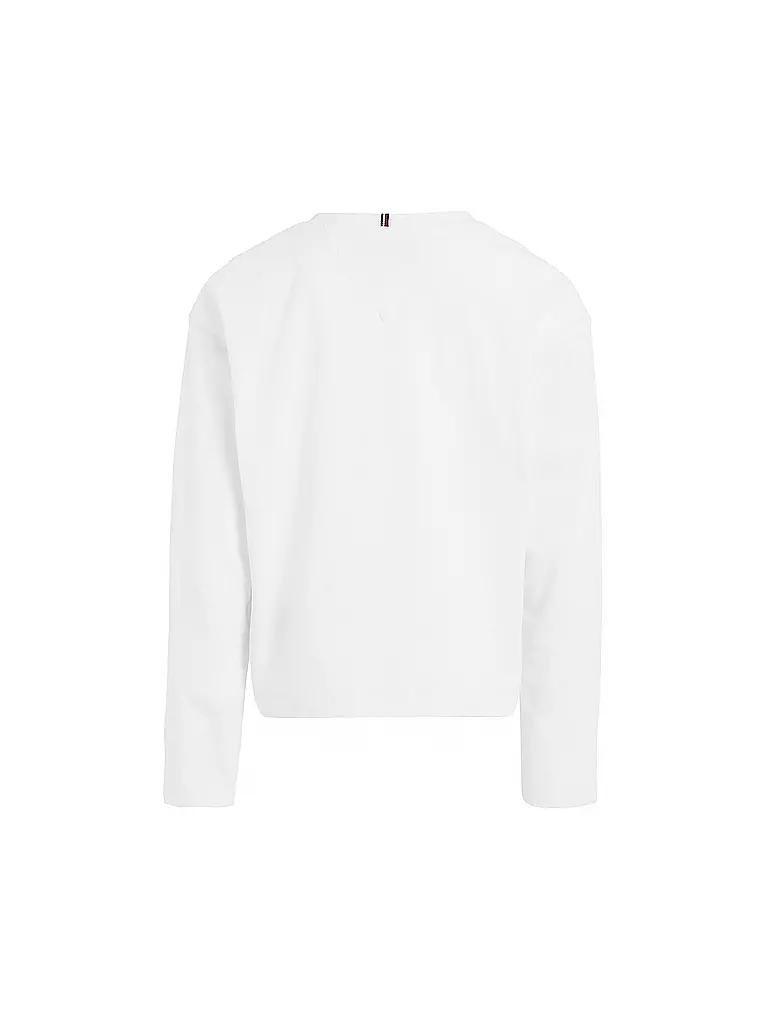 TOMMY HILFIGER | Mädchen Langarmshirt | weiss