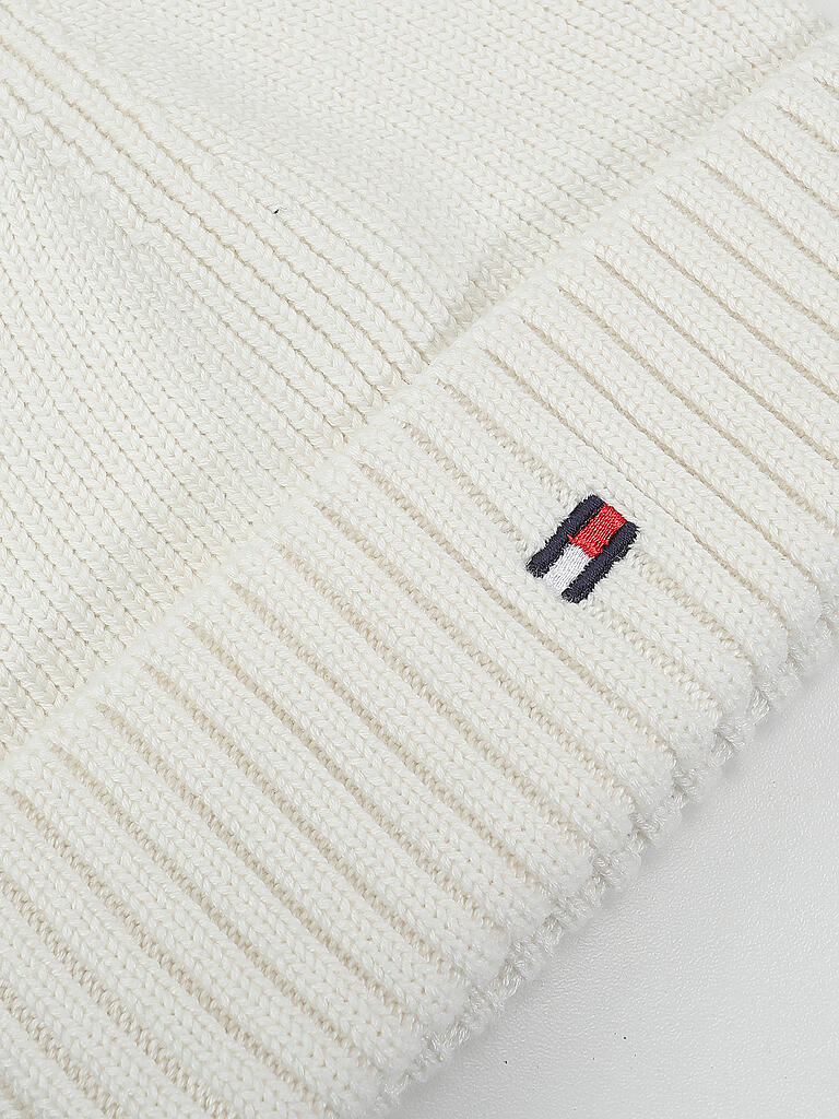 TOMMY HILFIGER | Mädchen Mütze - Haube  | creme