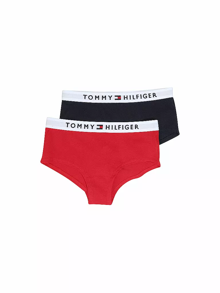 TOMMY HILFIGER | Mädchen Pantys 2er Pkg. | rot