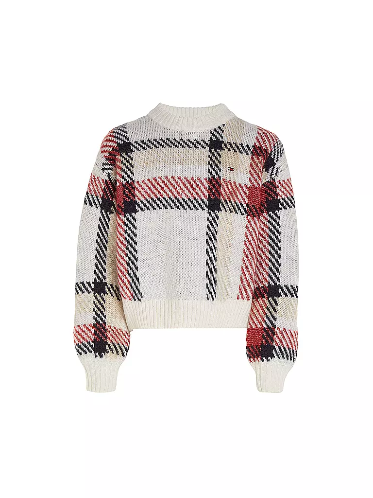 TOMMY HILFIGER | Mädchen Pullover | weiss