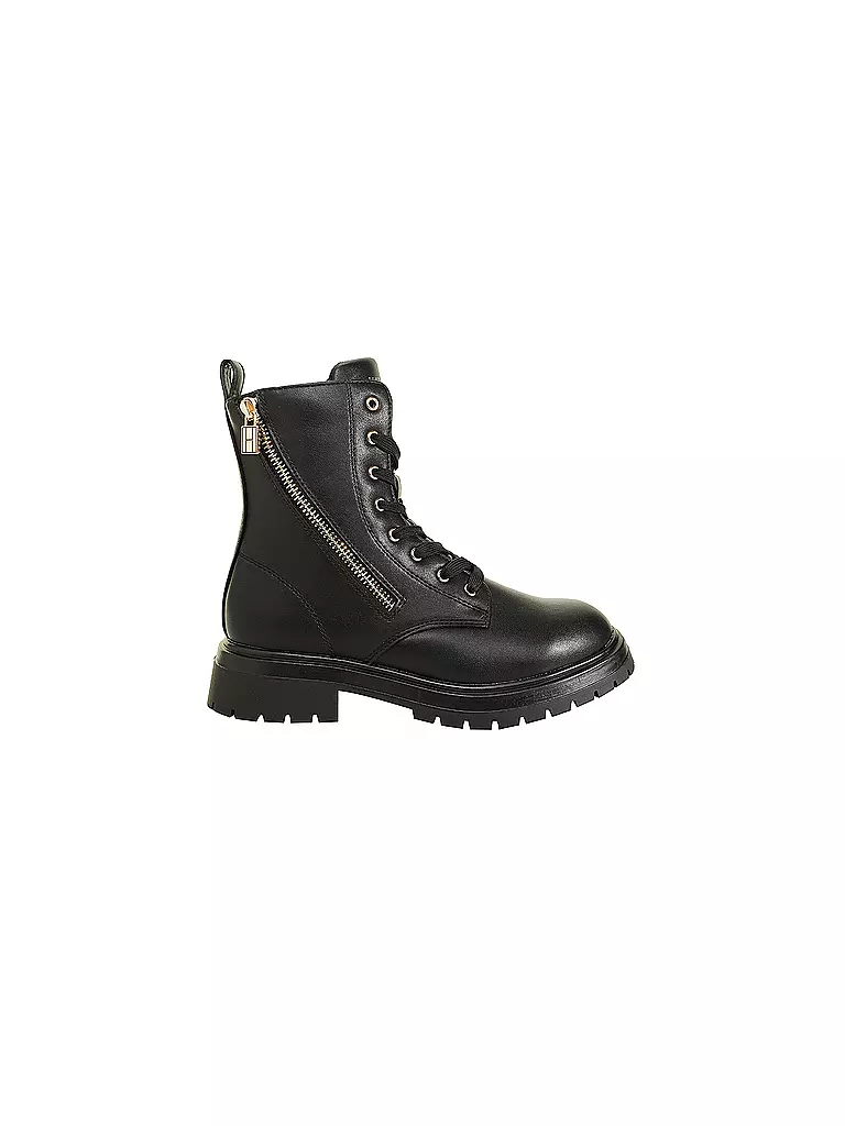 TOMMY HILFIGER | Mädchen Schnürboots | schwarz