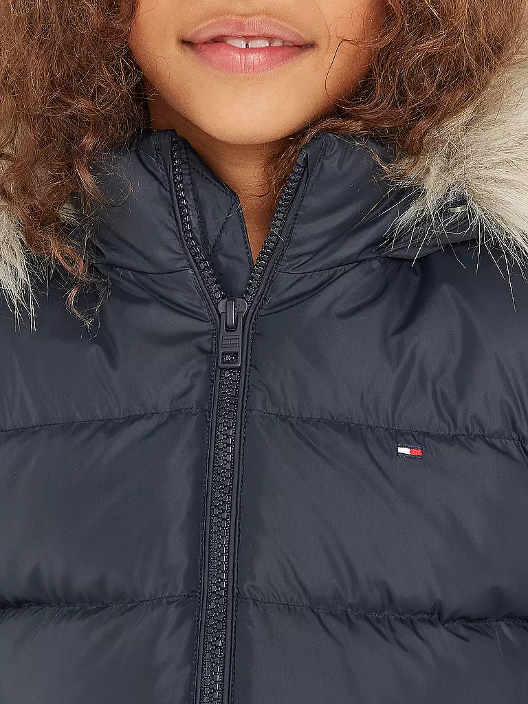 TOMMY HILFIGER | Mädchen Steppjacke | dunkelblau