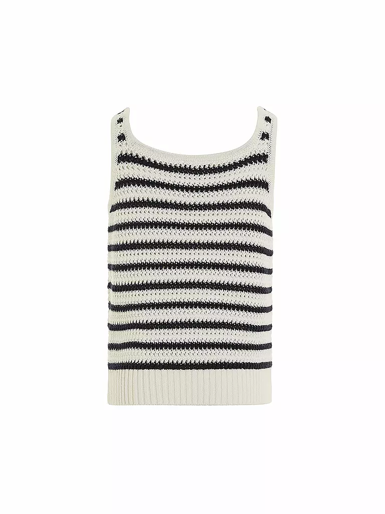 TOMMY HILFIGER | Mädchen Stricktop  | creme