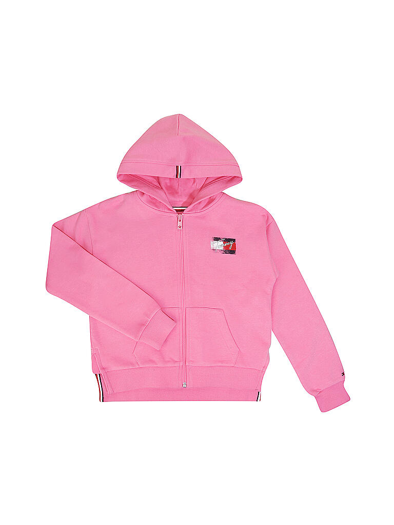 TOMMY HILFIGER | Mädchen Sweatjacke | pink