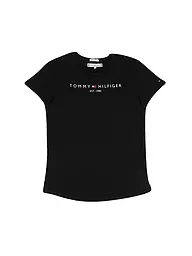 TOMMY HILFIGER | Mädchen T Shirt ESSENTIAL | schwarz