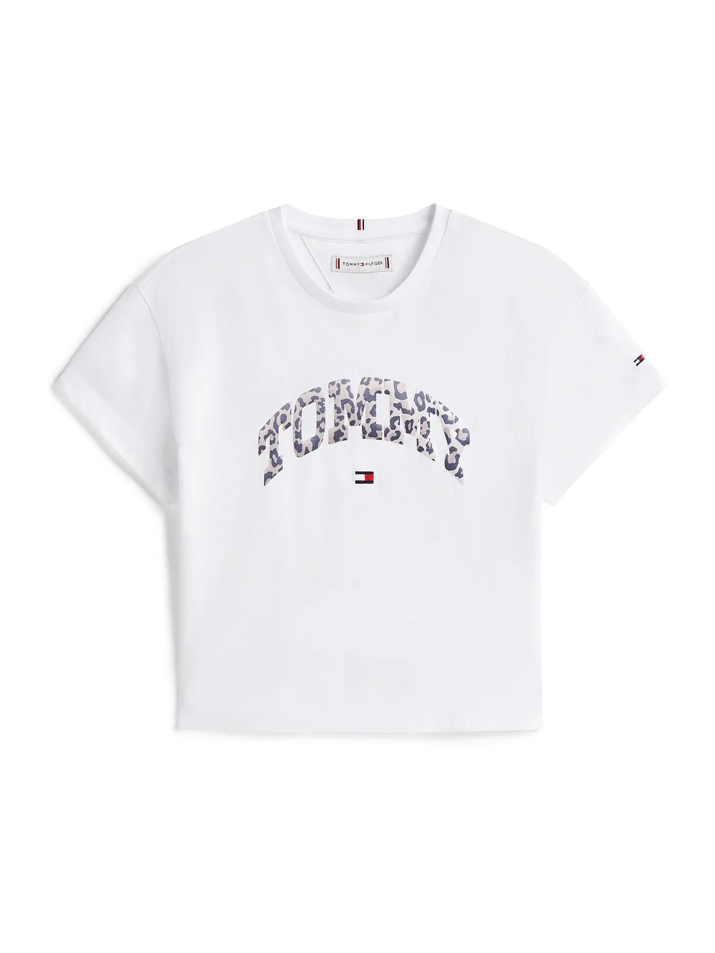 TOMMY HILFIGER | Mädchen T-Shirt  | weiss