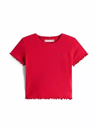 TOMMY HILFIGER | Mädchen T-Shirt  | rot