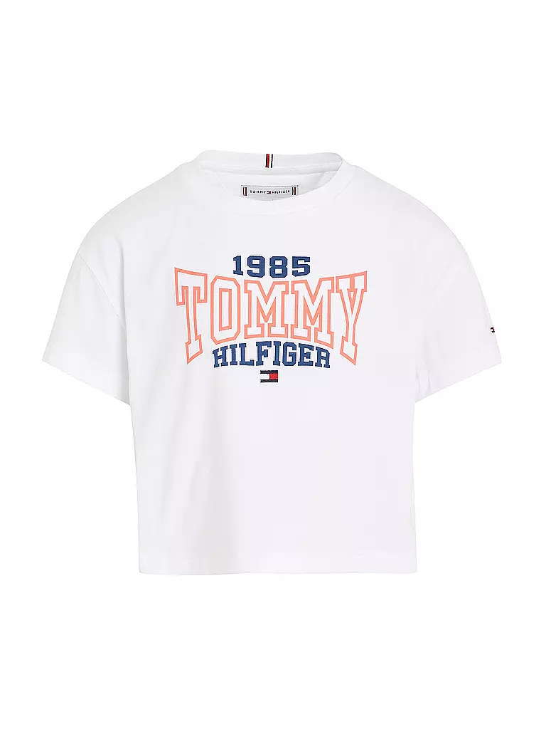 TOMMY HILFIGER | Mädchen T-Shirt | weiss