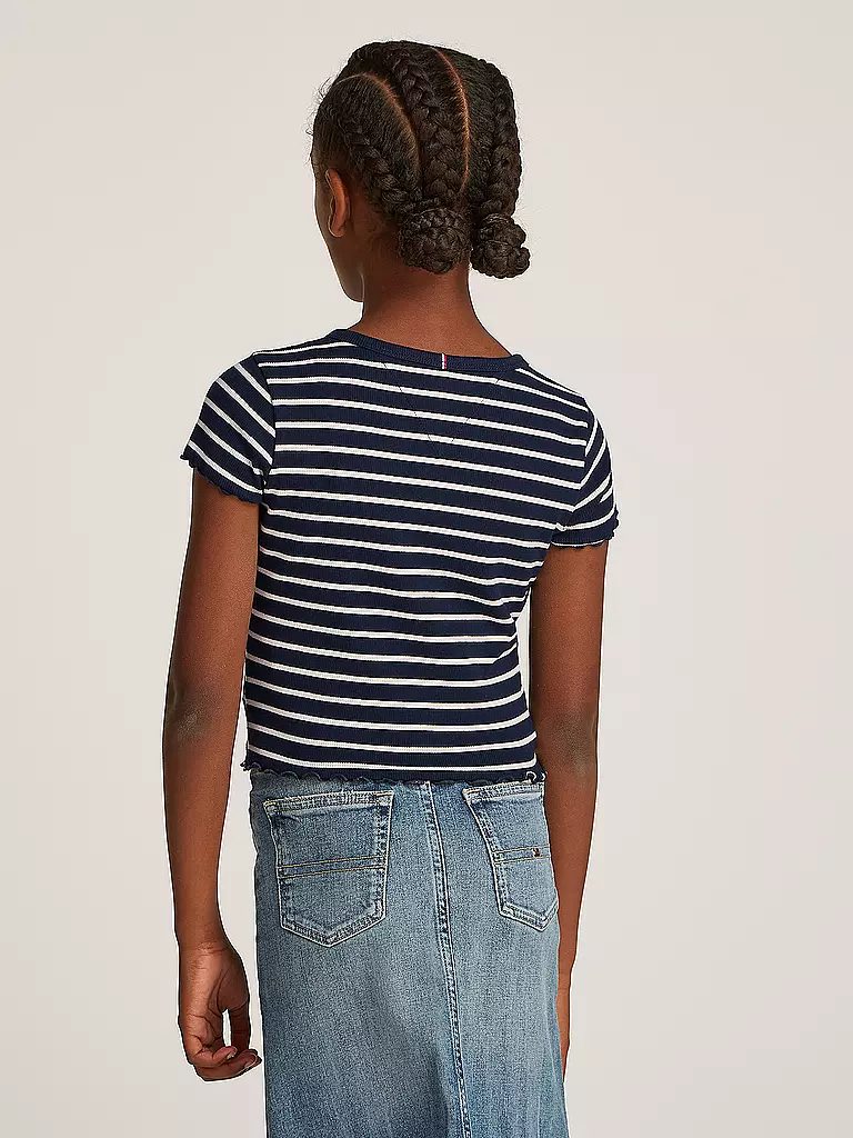 TOMMY HILFIGER | Mädchen T-Shirt | dunkelblau