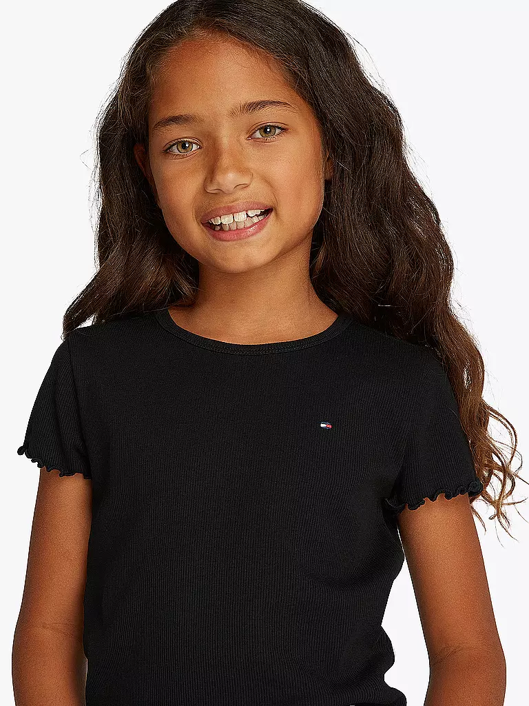 TOMMY HILFIGER | Mädchen T-Shirt | schwarz
