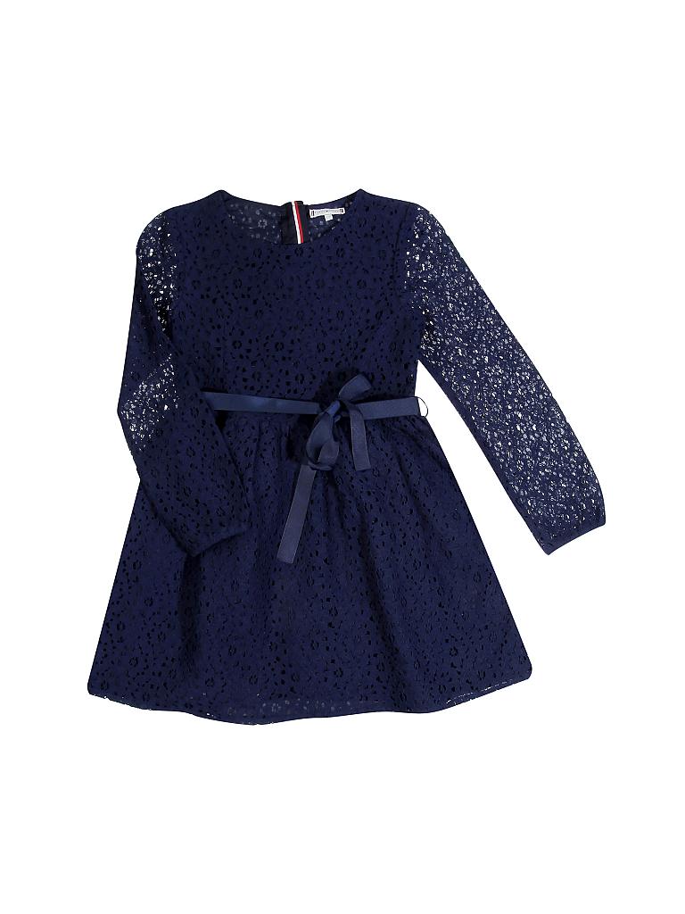 Tommy Hilfiger Madchen Kleid Blau 116 
