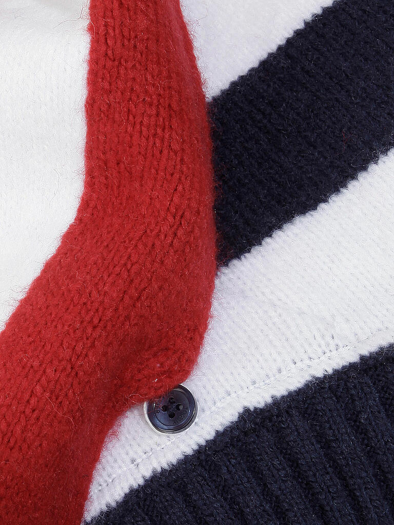 TOMMY HILFIGER | Mädchen-Strickpullover 2 in 1 | rot