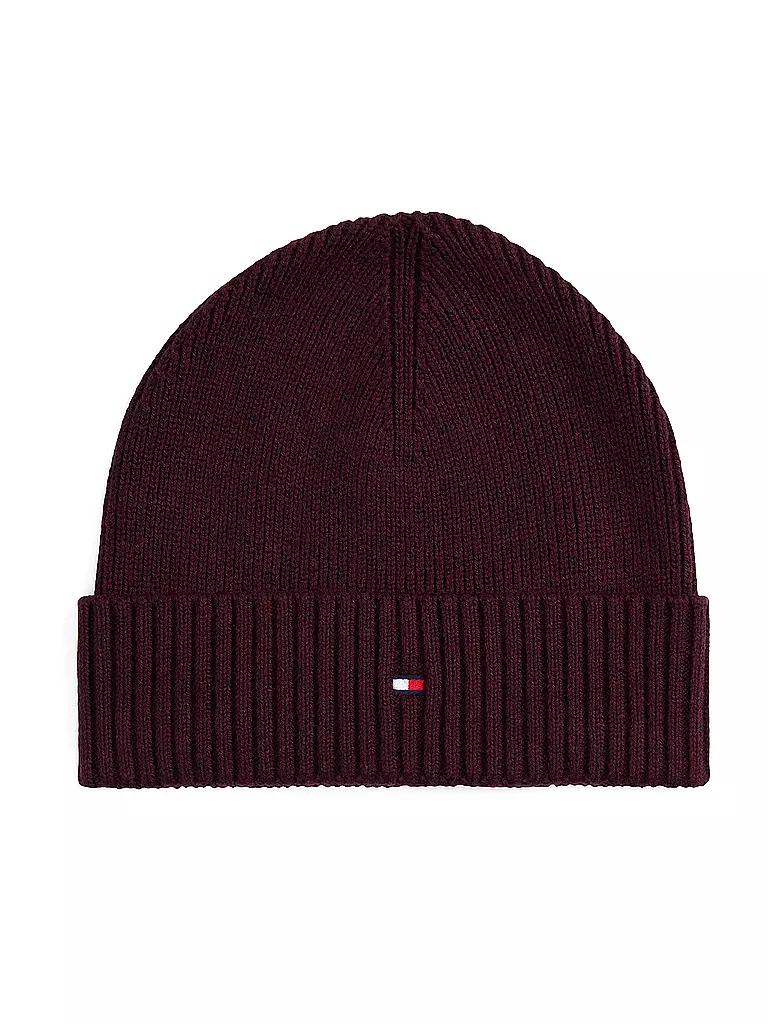 TOMMY HILFIGER | Mütze - Haube  | dunkelrot